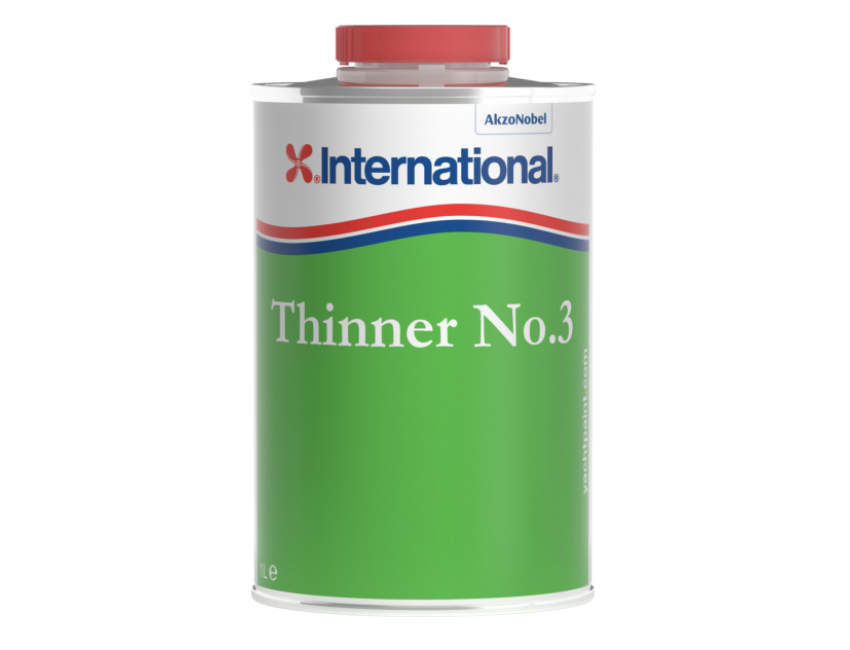 International Thinners No.3 (Antifoul) 1Ltr Thinners Bottom Line